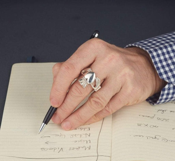 Claddagh Gents Sterling Silver