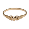 Friendship Fenian Claddagh Ring in Gold